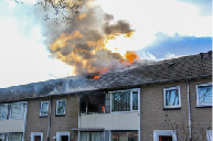 Uitslaande woningbrand (Grote brand) Mascagnistraat in Tilburg