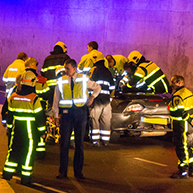 Drie gewonden bij ongeval met beknelling op de Nieuwe Kadijk in Breda