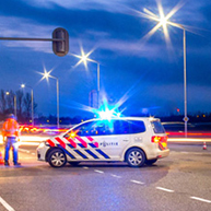Ravage na ongeval op de Bovensteweg in Oosterhout 